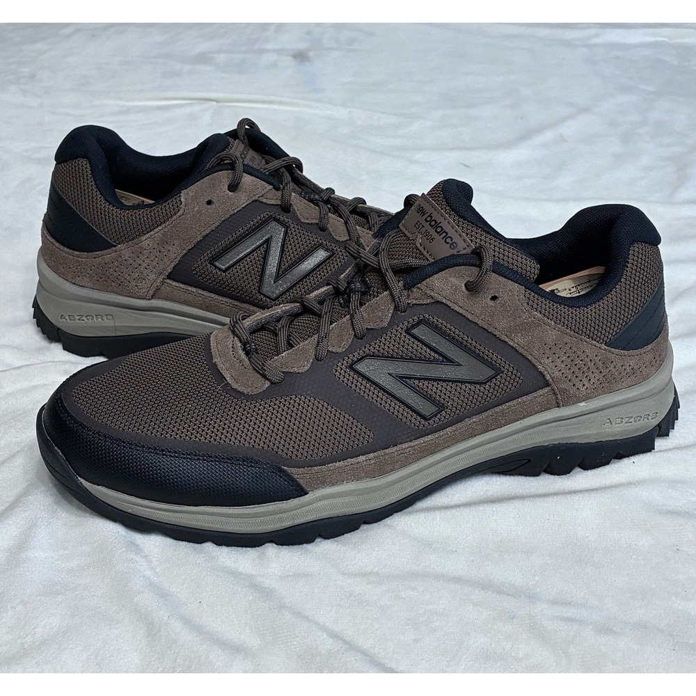 New Balance 669 Men 13 D Olive Brown Trail Hiking Walking Sneakers MW669BR